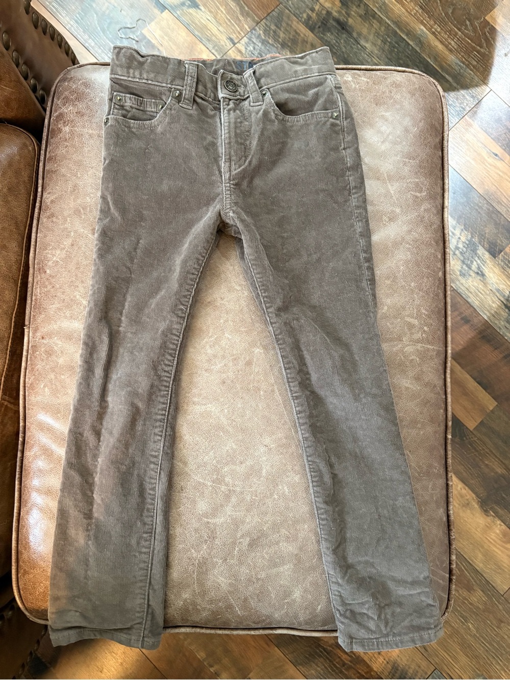 Crewcuts Brown Corduroy Skinny Pants